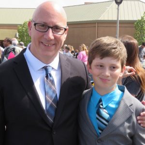 IHSS Advocate/CEO Larry Rosen and his son Benny